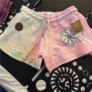 BORN X RAISED Multicolor Tie-Dye Athletic Shorts
